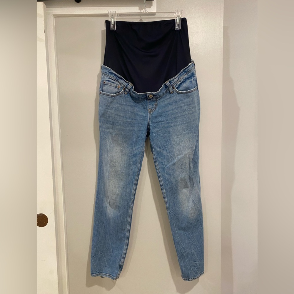 Abercrombie and Fitch Ankle Straight Maternity Jeans